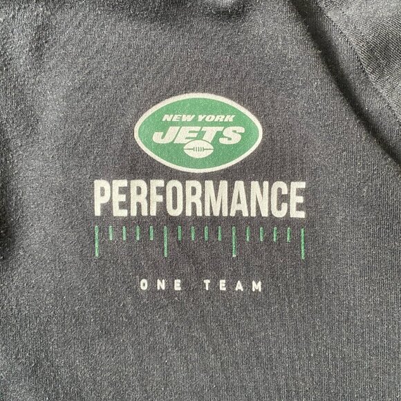 New York Jets x Lululemon Zip Up Sweatshirt with Lined Hood Size Large - Picture 3 of 8